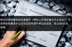权重在seo中意思是