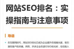 初级seo优化